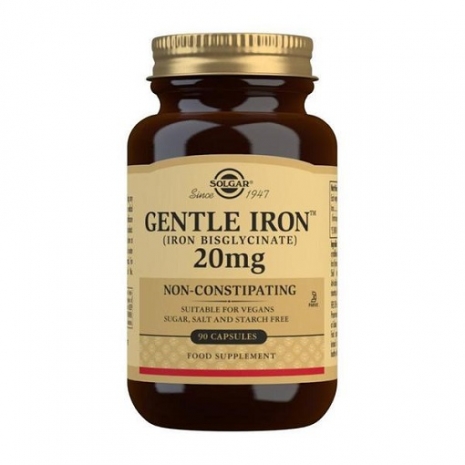 Gentle Iron 20mg 90 vcaps